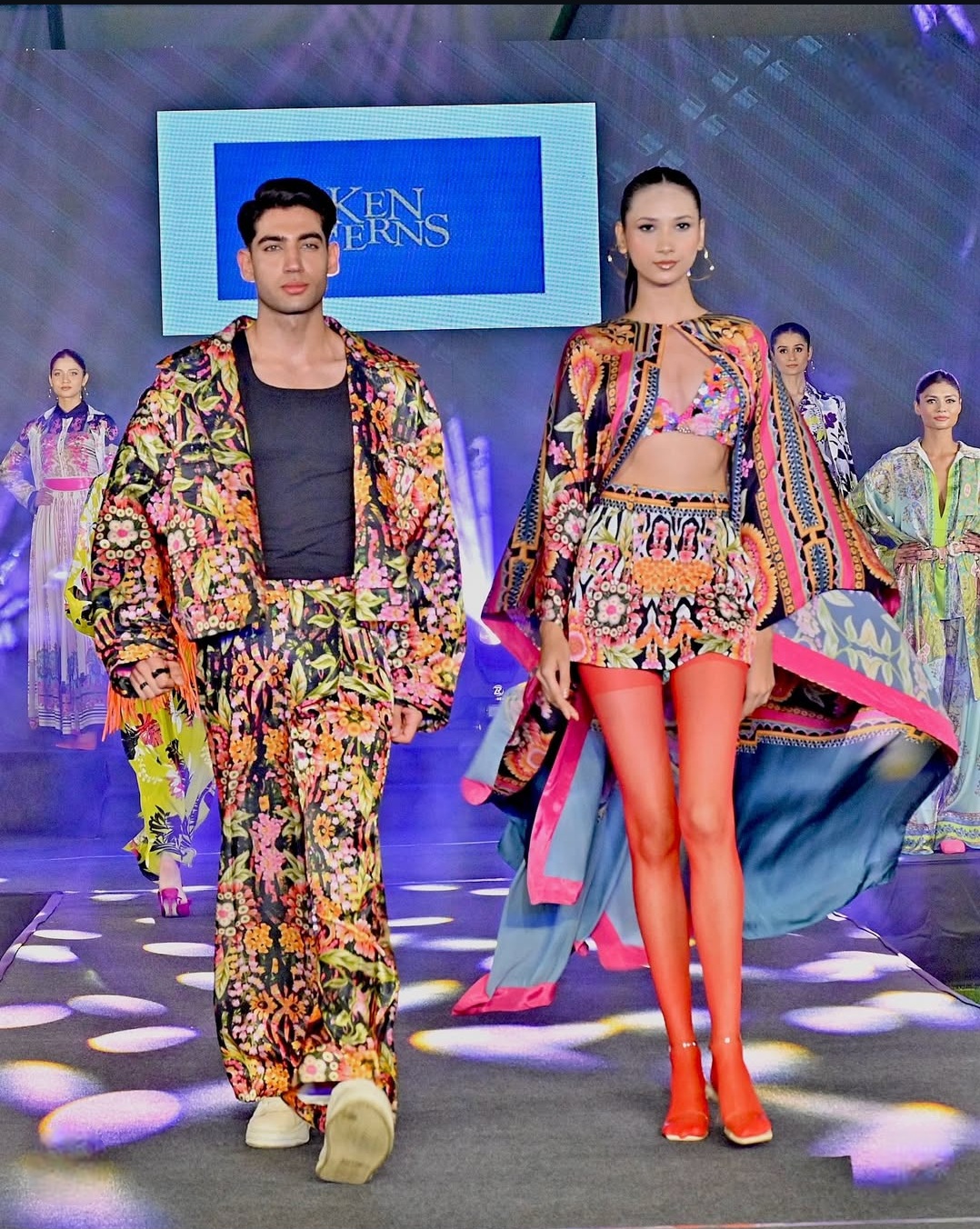Reza and Aamer Command the Runway for Ken Ferns